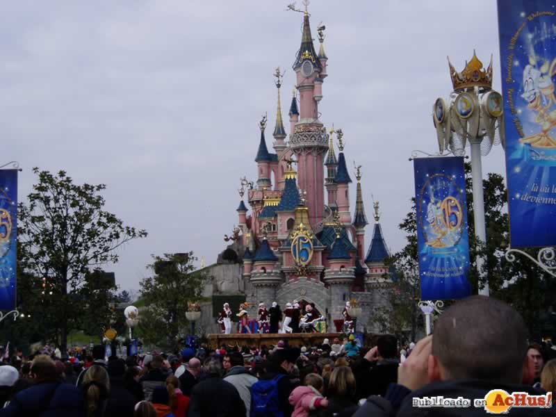 Imagen de Disneyland Paris  Main Street navidad de 2007